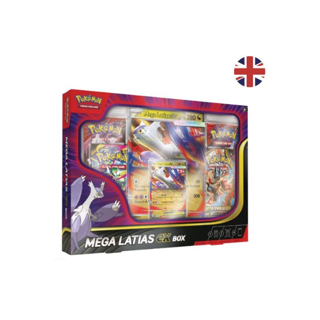 Caja Colección Mega Latias Ex - Inglés