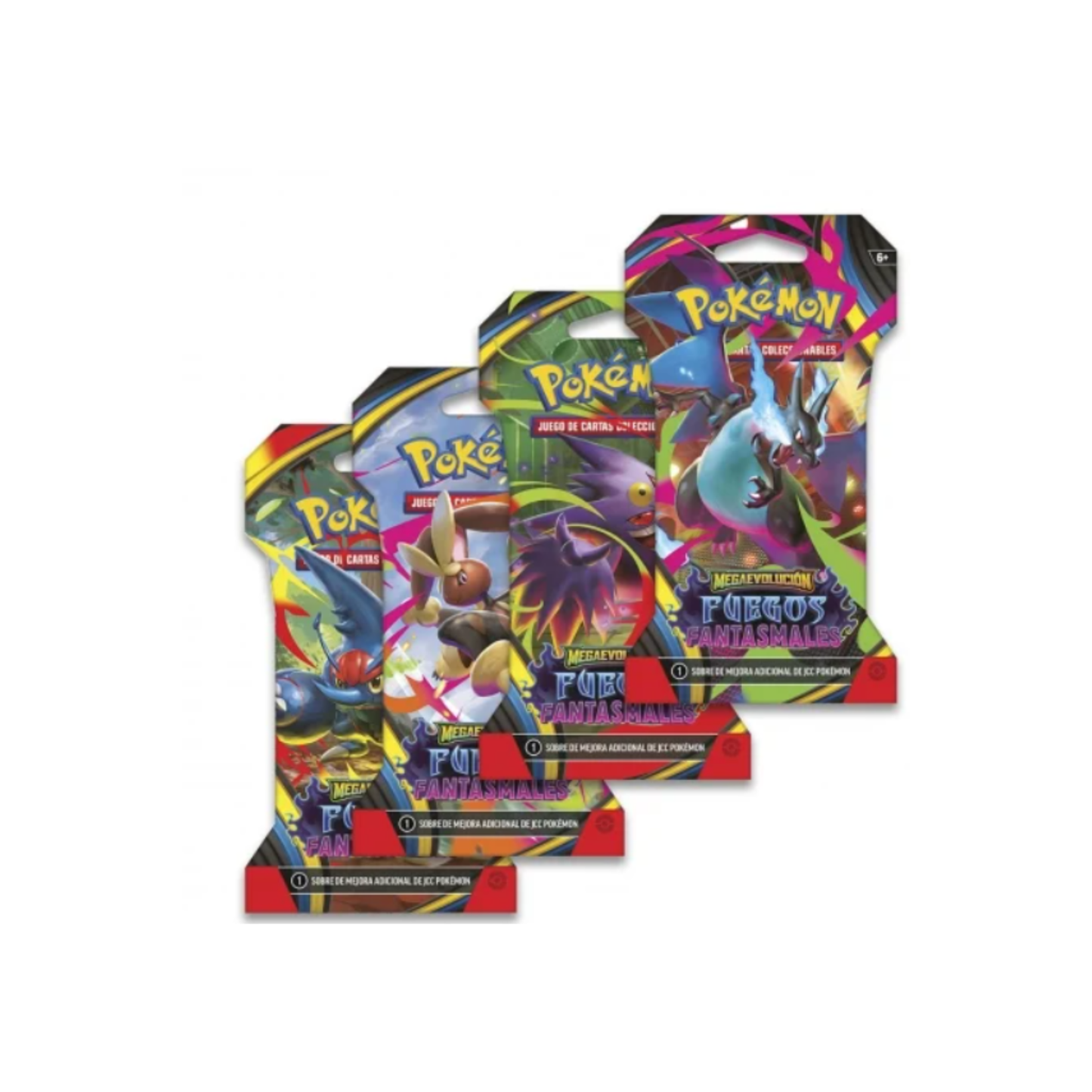 Sobre emblistado Fuegos Fantasmales