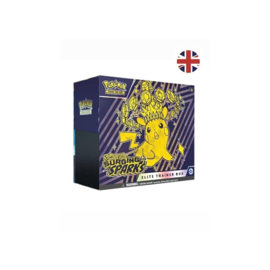 Elite Trainer Box Surging Sparks - Inglés - Pokémon TCG