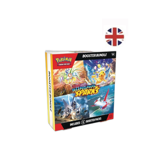Booster Bundle Surging Sparks - Inglés - Pokémon TCG